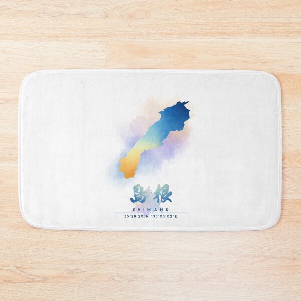 Item preview, Shimane, Japan Watercolor Map Art designed and sold by Takeda-art.