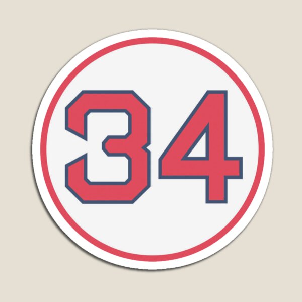 Sox Retired Numbers Sticker for Sale by cocreations