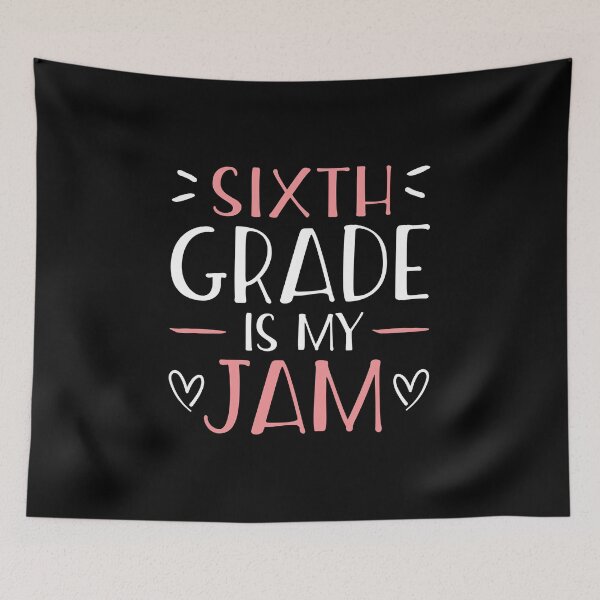 Item preview, Sixth Grade Is My Jam Teacher Team Gift graphic designed and sold by woodsgoodsco.