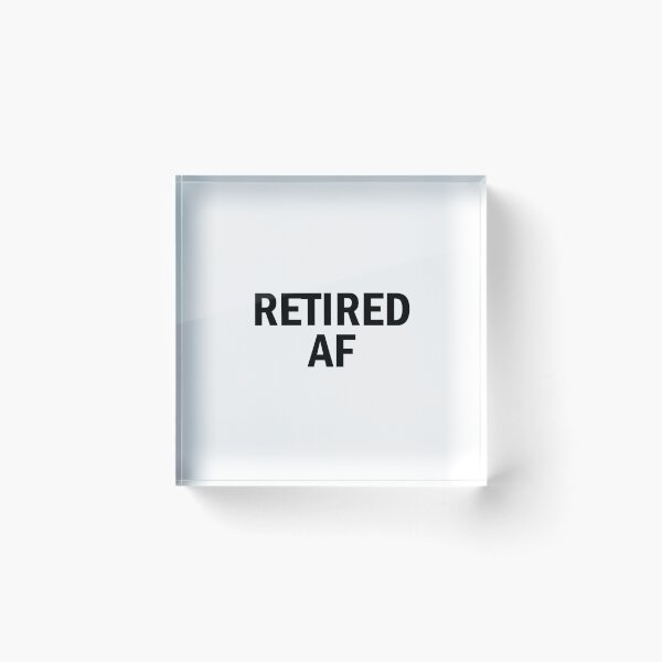 Item preview, Retired AF designed and sold by qdevoe.