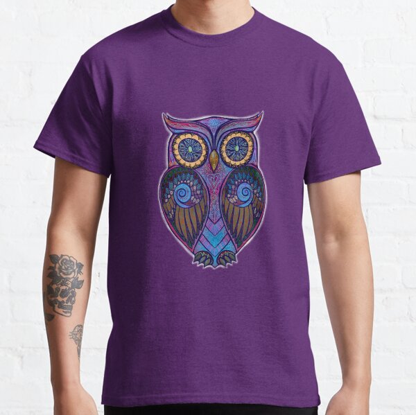 Ornate Owl 9 Classic T-Shirt