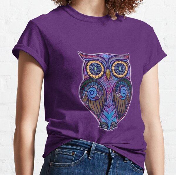 Ornate Owl 9 Classic T-Shirt