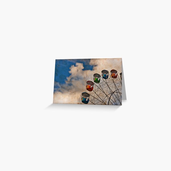 Postcard of Adelaide Ferris Wheel Greeting Card