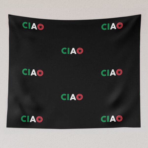 Item preview, Ciao Italian I Love Italy With Italia Espresso designed and sold by Creekman Designs.