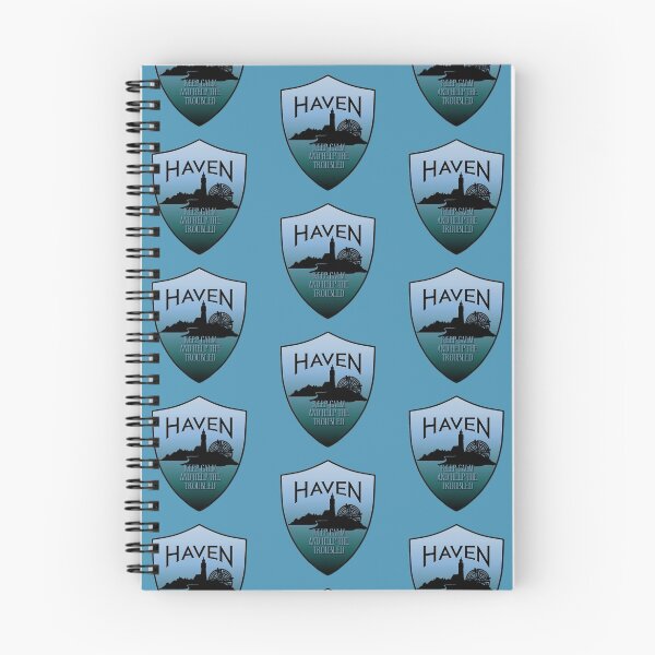 Item preview, Haven Keep Calm Blue Badge Logo designed and sold by HavenDesign.