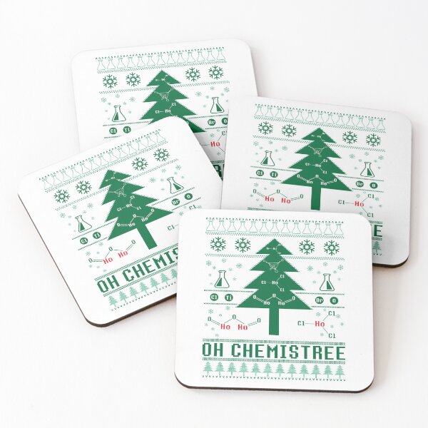 Item preview, Oh Chemistree Ugly Sweater Christmas Chemisty Motive HoHoHo designed and sold by Creekman Designs.
