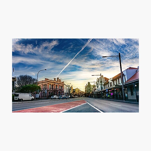 Item preview, Cross roads in Newtown  designed and sold by MyInnerWest.