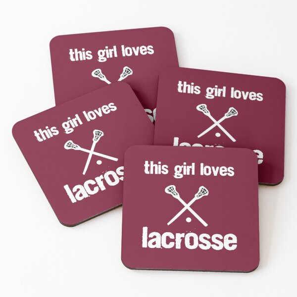Item preview, This Girl Loves Lacrosse T-Shirt For Lacrosse Girl LAX Gift designed and sold by Creekman Designs.
