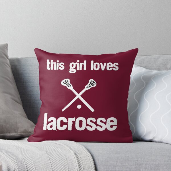 Item preview, This Girl Loves Lacrosse T-Shirt For Lacrosse Girl LAX Gift designed and sold by Creekman Designs.
