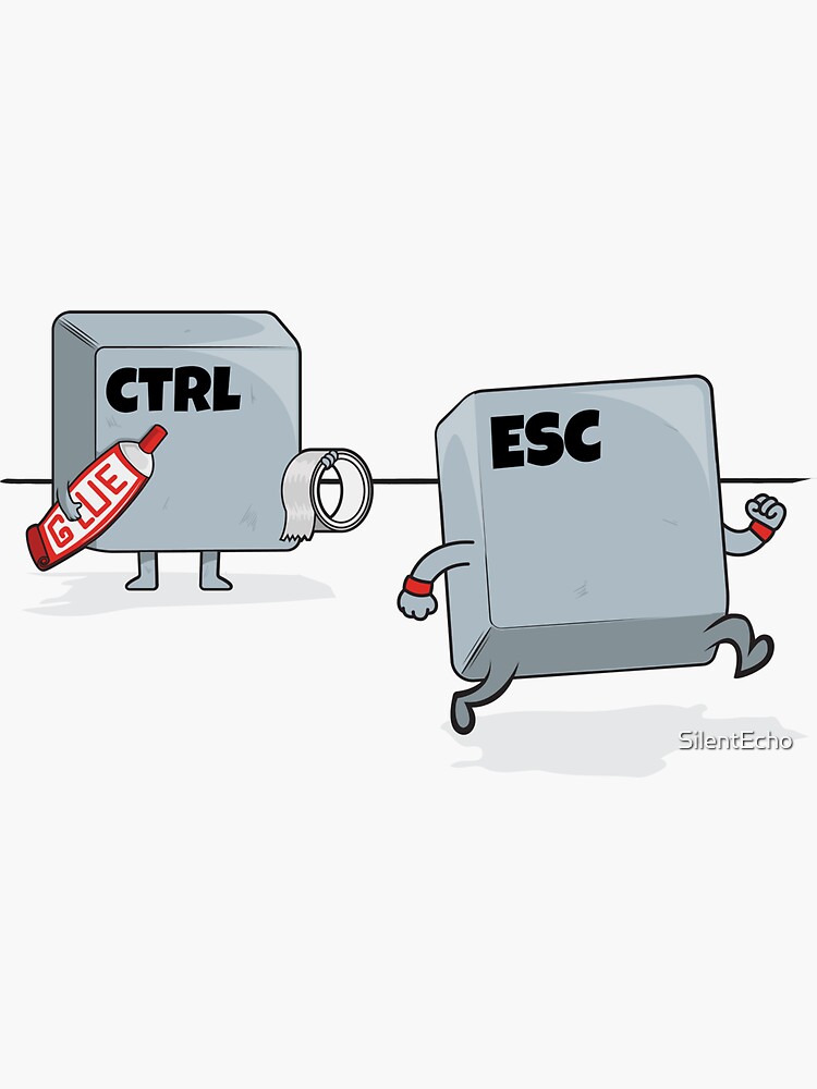 Teclas Ctrl Control Escape