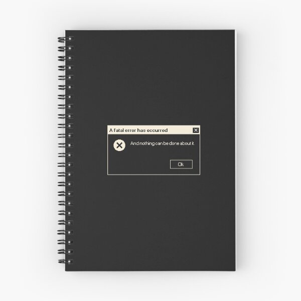 Item preview, A Fatal Error in Black designed and sold by virtualnihil.