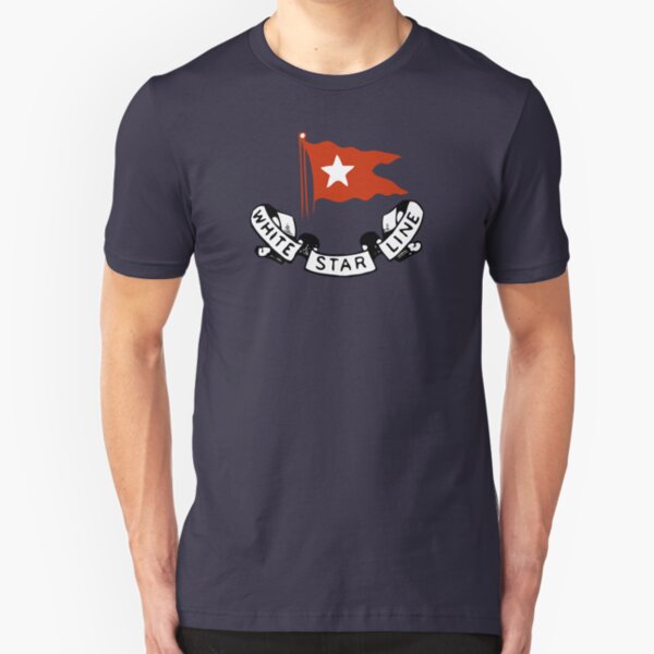 White Star Line (Titanic) Slim Fit T-Shirt