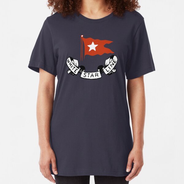 White Star Line (Titanic) Slim Fit T-Shirt