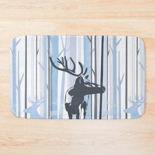 Item preview, Christmas Deer Grey designed and sold by Kritzel-Claudi.
