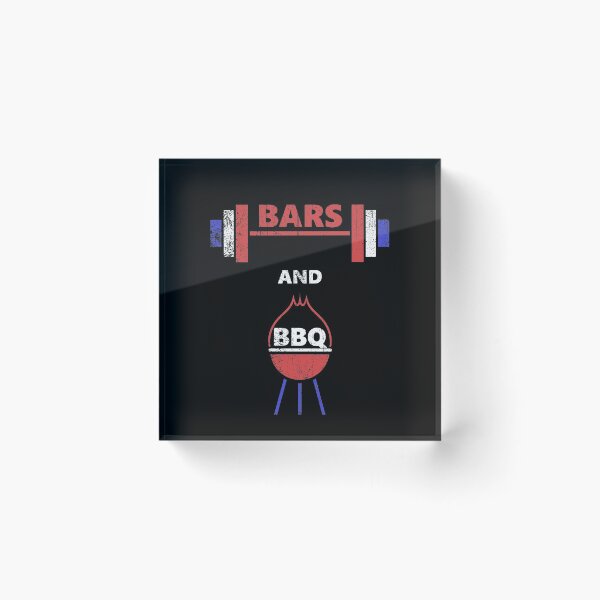 Item preview, Bars And BBQ Workout Barbecue USA designed and sold by Zeeph.