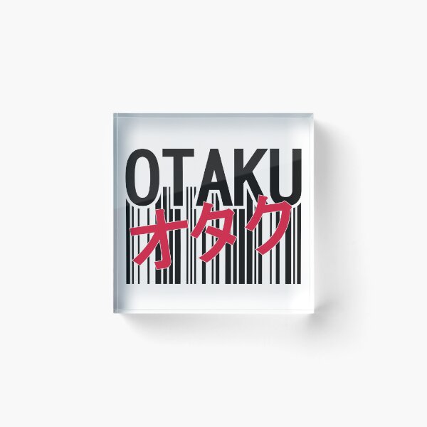 Item preview, Word Otaku with barcode, perfect big manga anime japanese gift designed and sold by ismagarri.