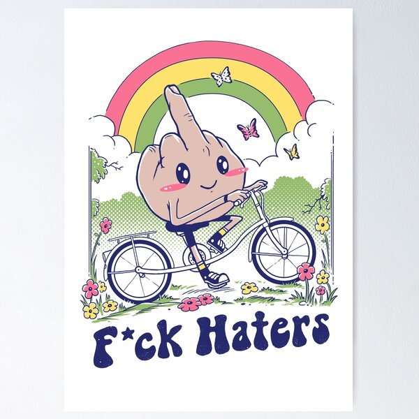 Item preview, F*ck the Haters designed and sold by vincenttrinidad.