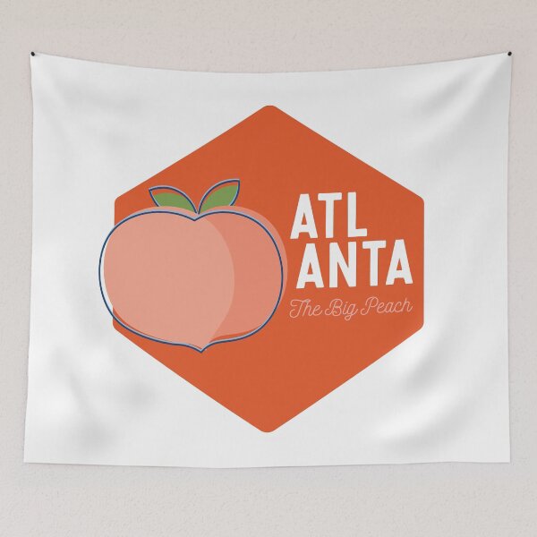 Item preview, Atlanta- The Big Peach designed and sold by makeupaura.