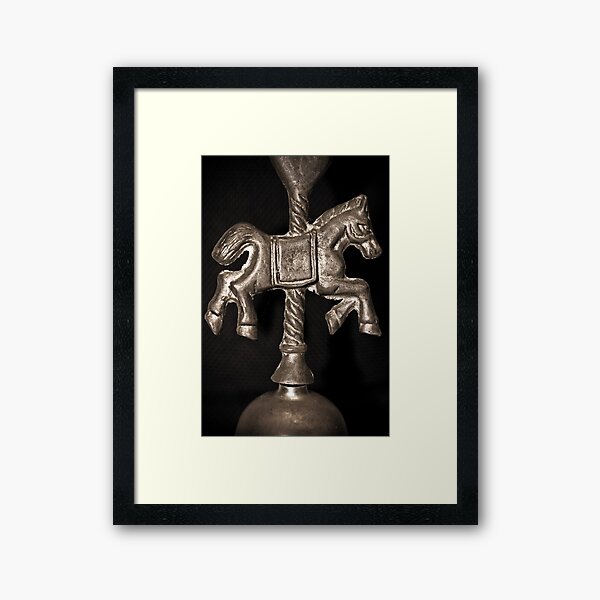 Iron Horse Framed Art Print