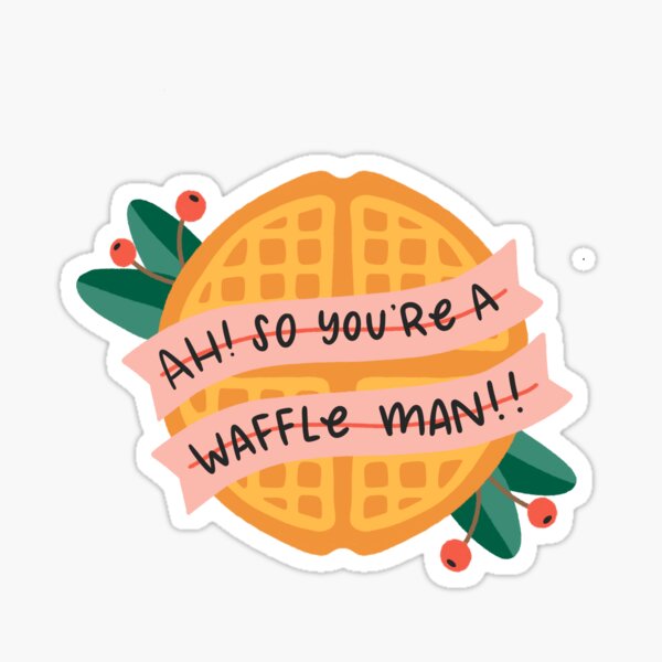 Item preview, Waffle man! designed and sold by Peachy  Rebel.