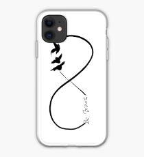 Vinilo o funda para iPhone Divergente - Infinito 'Be Brave'