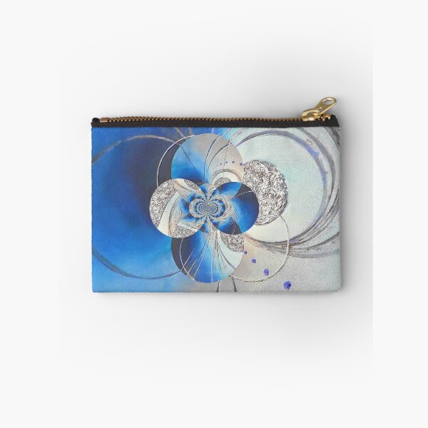 Item preview, Blue And White Circular Patterns designed and sold by Faye Anastasopoulou.
