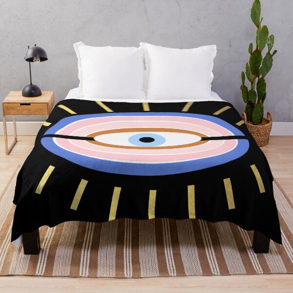 Item preview, Retro evil eye - black & gold designed and sold by Gale Switzer.