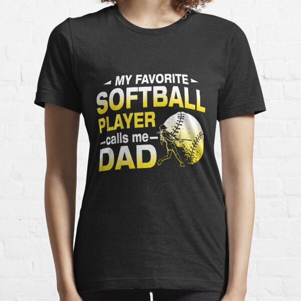 Personalized My Favorite Baseball Player Calls Me Dad T-Shirt For Baseball  Lovers