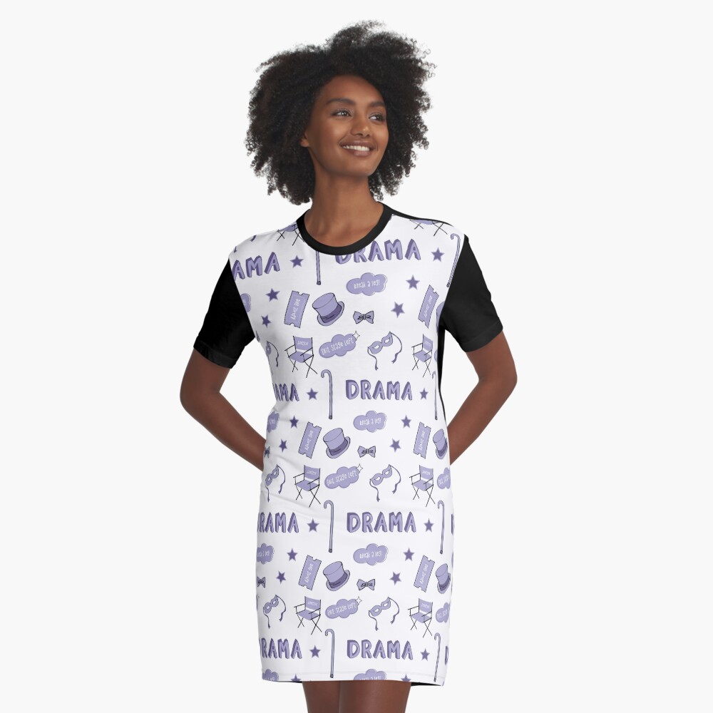 Item preview, Graphic T-Shirt Dress designed and sold by The-Goods.