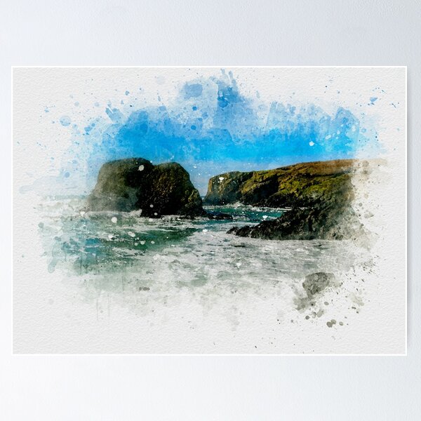 Item preview, Oregon coastline  designed and sold by blueskiesforme.
