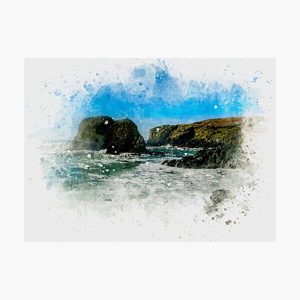 Item preview, Oregon coastline  designed and sold by blueskiesforme.