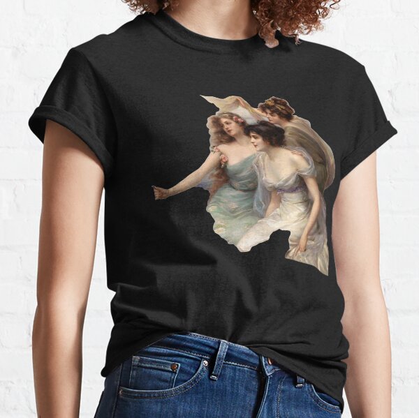 The Three Graces by Edouard Bisson Classic T-Shirt