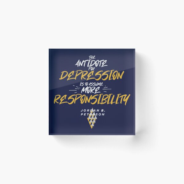 Item preview, Quotes from: Jordan B. Peterson on The Antidote For Depression designed and sold by Miscellaneous Co..