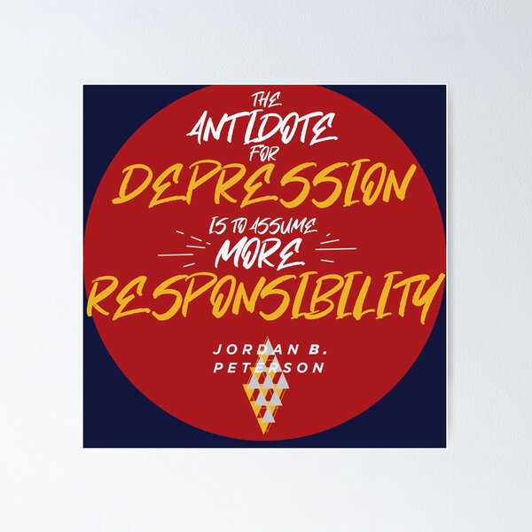 Item preview, Quotes from: Jordan B. Peterson on The Antidote For Depression designed and sold by Miscellaneous Co..