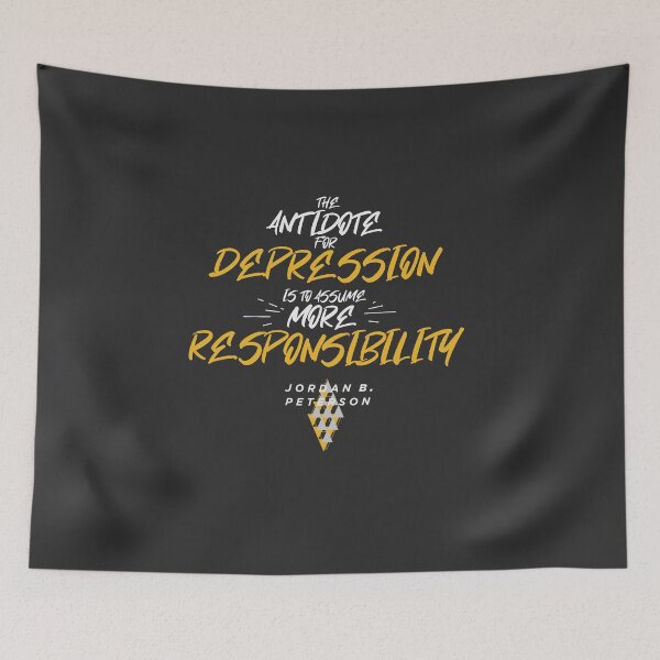 Item preview, Quotes from: Jordan B. Peterson on The Antidote For Depression designed and sold by Miscellaneous Co..