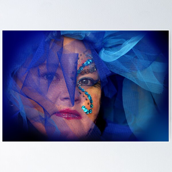 Item preview, Blue suits you really !! It does I would not lie to you !! designed and sold by Nina Matthews Photography.