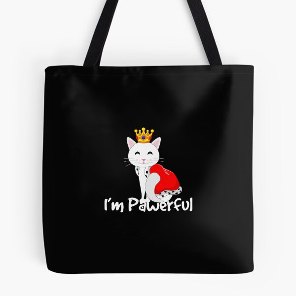Item preview, I'm Pawerful - Cute Funny Royal Cat Pun designed and sold by PrintPress.