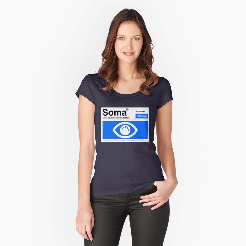 Item preview, Fitted Scoop T-Shirt designed and sold by lethalfizzle.