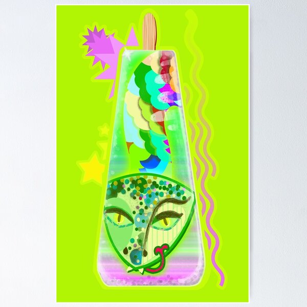 Item preview, Year of the Snake Ice Cream Pop designed and sold by floppypoppygift.