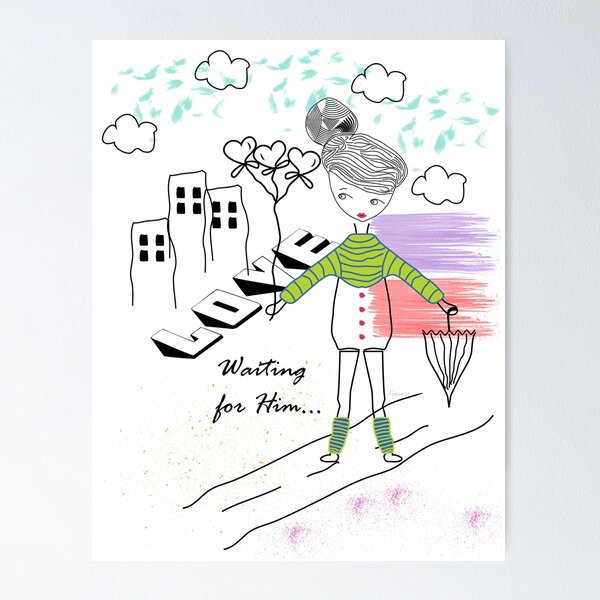 Item preview, Her Doodle Love designed and sold by famenxt.