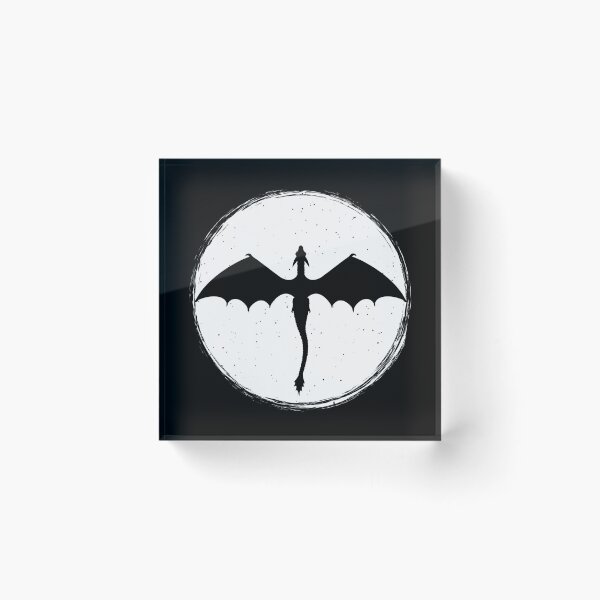 Item preview, Majestic Dragon and the Full Moon designed and sold by mrhighsky.