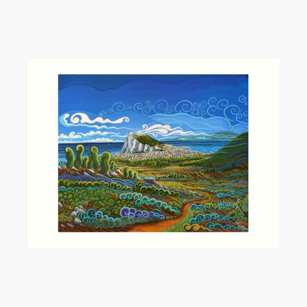 The Pillars of Hercules Art Print