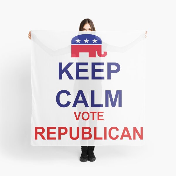 Aperçu de l'œuvre KEEP CALM VOTE REPUBLICAN créée et vendue par CalliopeSt.
