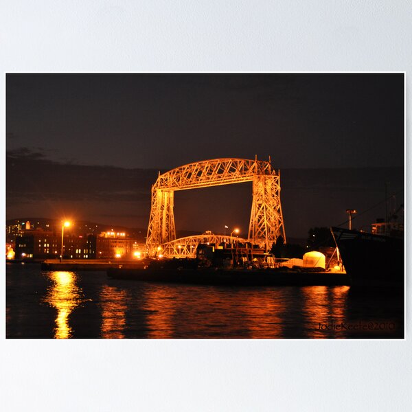 Item preview, Canal Park Lift Bridge at Night designed and sold by Jodie Keefe.