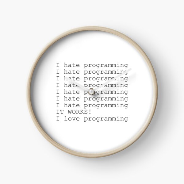 Item preview, I love programming designed and sold by GoodQuality.
