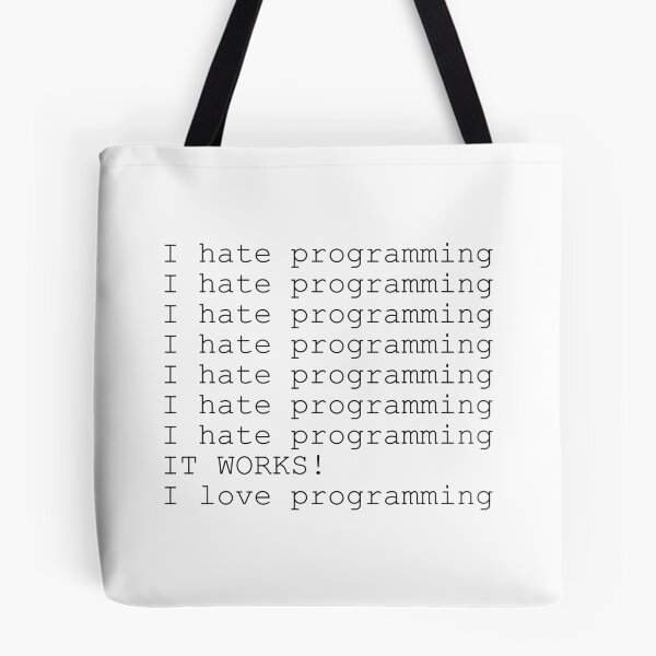 Item preview, I love programming designed and sold by GoodQuality.