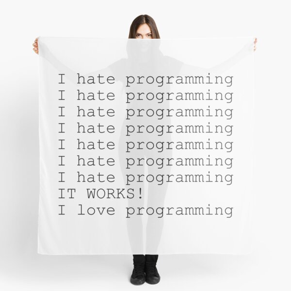 Item preview, I love programming designed and sold by GoodQuality.