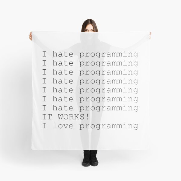 Item preview, I love programming designed and sold by GoodQuality.