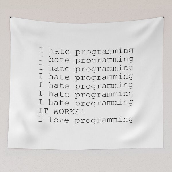 Item preview, I love programming designed and sold by GoodQuality.