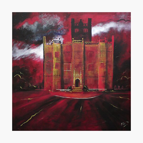 Item preview, Portrait of Gawthorpe Hall designed and sold by Martin Williamson (©cobbybrook).